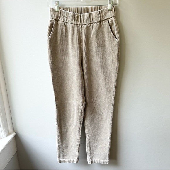 Sadie & Sage pull on corduroy elastic waist pants - Picture 1 of 6